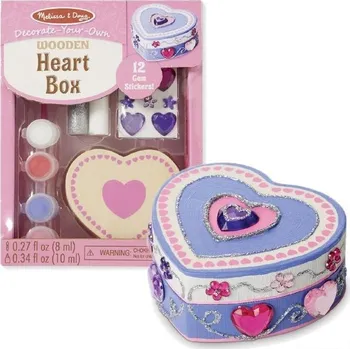 kreativní sada Kreativní sada - Dekorace, Šperkovnice srdce (M&amp;D)