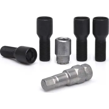 Autodoplněk Pojistné bezpečnostní šrouby M14x1,25x27 kužel, klíč 17/19, SICUTUNE BVT727, černé