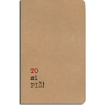 Blok Notes linkovaný - A5 - kraft - to si piš