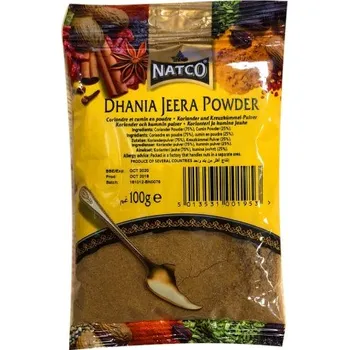 Koření Natco Koriandru & kmínu Prášek (100g)