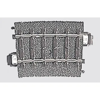 Modelová železnice C-kolej H0 Märklin (s uložením) 24107 zahnutá kolej