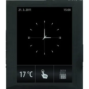 Termostat ELKO EP RF Touch-B_bílá/ hliníková Ovládací dotyková jednotka, pro montáž do zdi RFTB-AWH-BAL