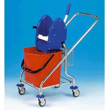 Úklidový vozík Vozík úklidový REKORD 25l 210041K se ždímačem sklapovací bez košíku