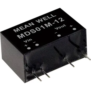 Měnič napětí MEAN WELL MDS01N-12 DC/DC měnič napětí, modul 84 mA 1 W Počet výstupů: 1 x Obsah 1 ks