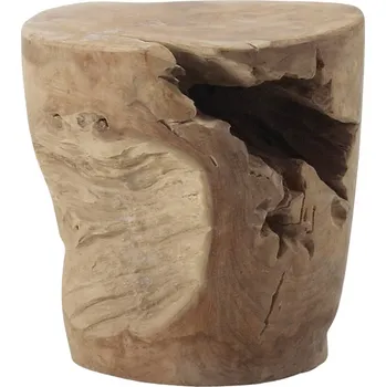 Toaletní stolek Masivní teakový odkládací stolek Kave Home Tropicana 35 cm