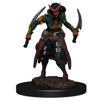 Desková hra WizKids D&D Icons of the Realms Premium Figures: Tiefling Rogue Female