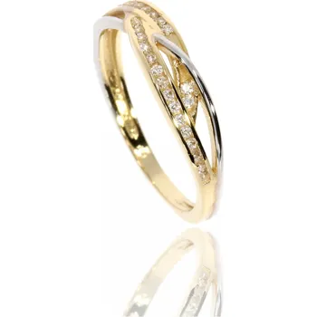 Prsten Zlatnictví Helios Zlatý prsten B30310