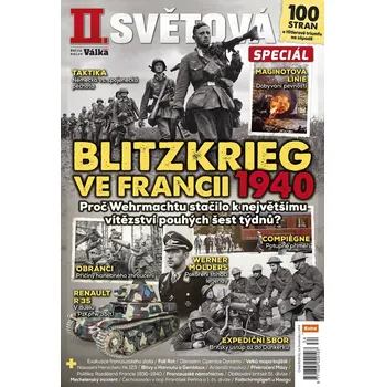 Časopis II. světová speciál - Blitzkrieg ve Francii (č. 34)