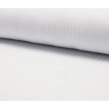 Mušelín/dvojitá gázovina opticky bílá, š.140