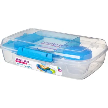 Svačinový box Sistema Bento Box To Go 1,76 l Blue Online Range