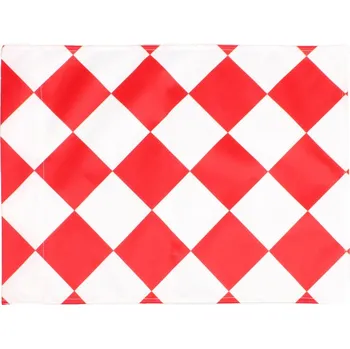 Štulpny MERCO ROHOVÝ PRAPOREK LÁTKA - Červená, Bílá - velikost uni