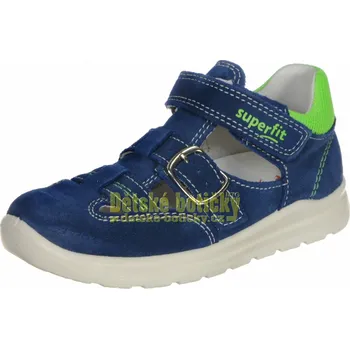 Dívčí polobotky Superfit 0-600430-8100 Mel brau/hellgrun 22