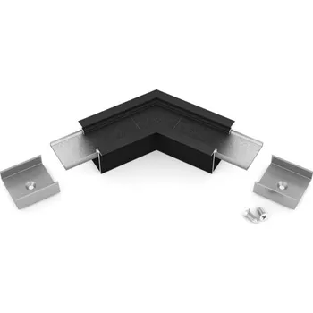 LED lišta Spojka rohová WIRELI LINEA-IN20 - 120° černá anoda, ks