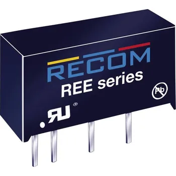 Měnič napětí RECOM REE-0505S DC/DC měnič napětí do DPS 5 V/DC 5 V/DC 200 mA 1 W Počet výstupů: 1 x Obsah 1 ks
