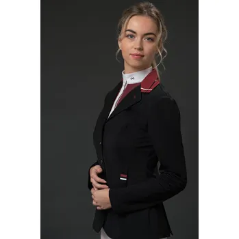 Jezdecké sako PresTeq Sako závodní AmbitionFirst PresTeq, dámské, černé 40