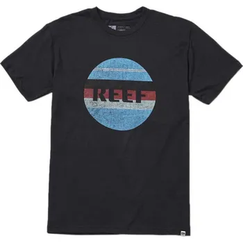 Pánské oblečení reef Pánské triko peeler 2 tee black