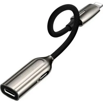 Datové redukce Adaptér L55 Lightning - 2x Lightning konektor šedý