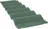 karimatka YATE Wave Forest 2,0 185 x 56 x 2 cm zelená