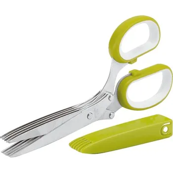 Kuchyňské nůžky Nůžky na bylinky 5 ostří délka 20 cm