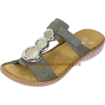 Dámské sandále Rieker 608A2-40 grau 39