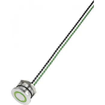 TRU COMPONENTS PS223P10Y01G24T, 649962 piezo tlačítko, 22 mm, 1 ks