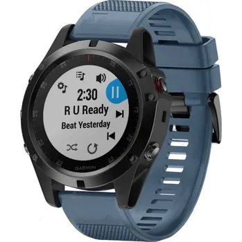 Řemínek na hodinky Tactical 683 QuickFit 26mm Rock Cyan