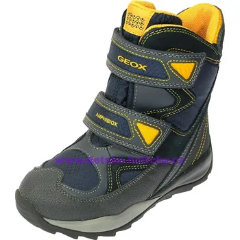 Chlapecké tenisky Geox J640BC 0FU22 C4054 navy/yellow 29