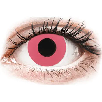Kontaktní čočky CRAZY LENS - Solid Rose - dioptrické jednodenní (2 čočky)