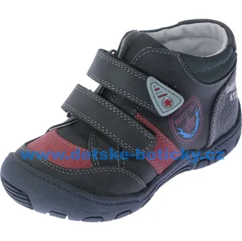 Chlapecké polobotky Protetika Triky black 21