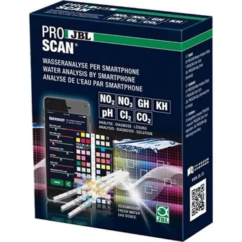 Test akvarijní vody JBL Test vody PROSCAN, 24 proužků