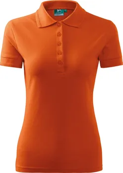 Dámské tričko Malfini Pique Polo 200 oranžové XL