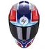 Helma na motorku Scorpion Exo-R1 Air Infini bílo/červeno/modrá L