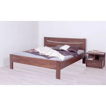 Postel HP nábytek Buková postel Tea, HP Výběr moření: Ořech, Rozměr postele: 140x200, Druh dřeva: Bukový masiv