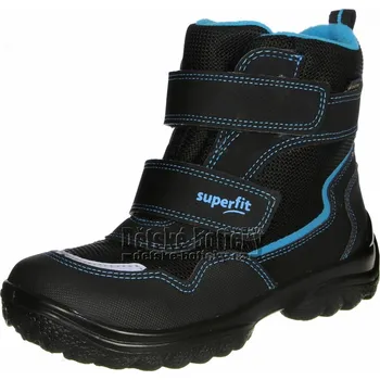 Dívčí obuv Superfit 1-000024-0010 Snowcat schwarz/blau 28