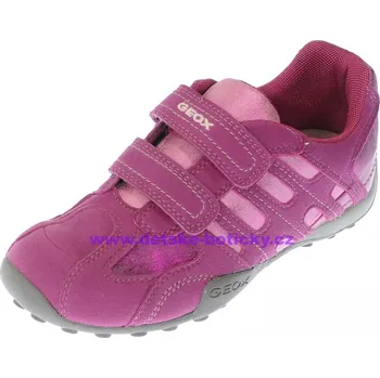 Dívčí tenisky Geox J5412A 0AUAJ C8002 fuchsia 33