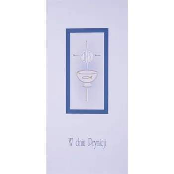 Karnet Prymicja DL PR01 - W dniu Prymicji