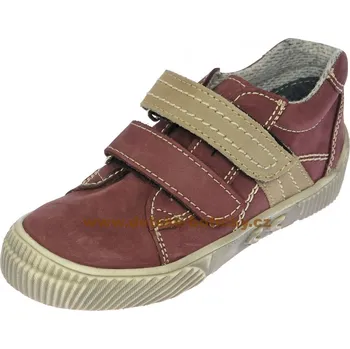 Dívčí tenisky Boots4U T415V bordo-šedá 33