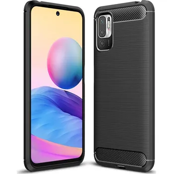 Pouzdro na mobilní telefon Tech-Protect Ochranný kryt pro Xiaomi Poco M3 Pro 5G / Redmi Note 10 5G - Tech-Protect, Tpucarbon Black