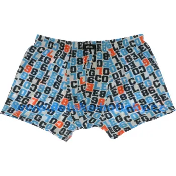 Slipy Pleas 147327-100 slip s nohavičkou bílá s písmeny 140