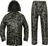 CERVA Carina oblek s kapucí camouflage, L