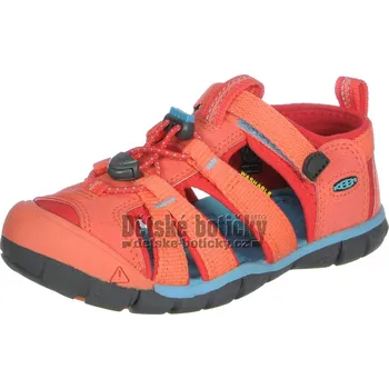 Chlapecké sandály Keen Seacamp II CNX coral/poppy red 1022974 1022989 38