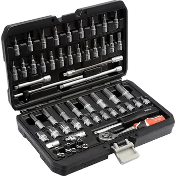 Nářadí na motocykly YATO professional tools YATO sada nářadí gola 1/4" 56 kusů