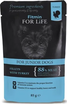 Krmivo pro psa Fitmin FFL Dog Pouch Puppy Turkey 85 g