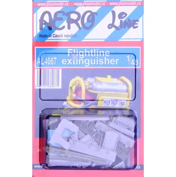 Plastikový model Plusmodel 1/48 Flightline extinguisher (resin set w/ decals)