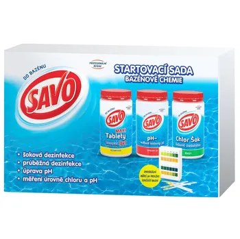 Bazénová chemie SAVO Startovací sada