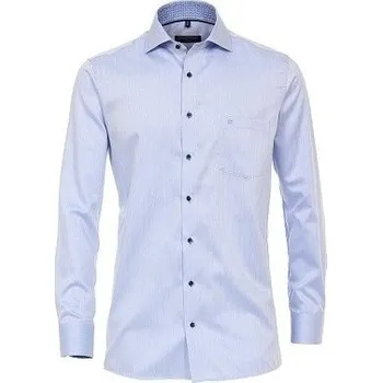 Pánská košile Pánská košile Casa Moda Comfort Fit modrá dlouhý rukáv vel. 50 - 56 (4XL - 7XL) Casa Moda - 54