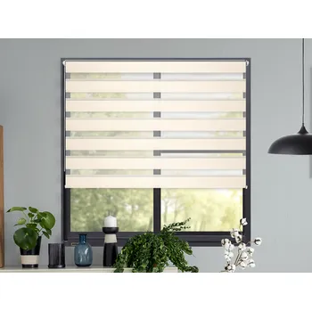 Roleta FEXI Zatemňovací Roleta Den a noc, Nature slonová kost, B 012 v POLO kazetě, 150x30 cm