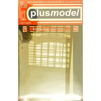 Plastikový model Plusmodel 1/35 Workshop window - round