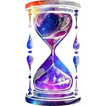 Odstranitelné tetování Galaktické přesýpací hodiny - nalepovací tetování
