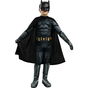 Karnevalový kostým Funiglobal - Deluxe kostým Batman pro děti - Liga spravedlnosti - 3-4 years
